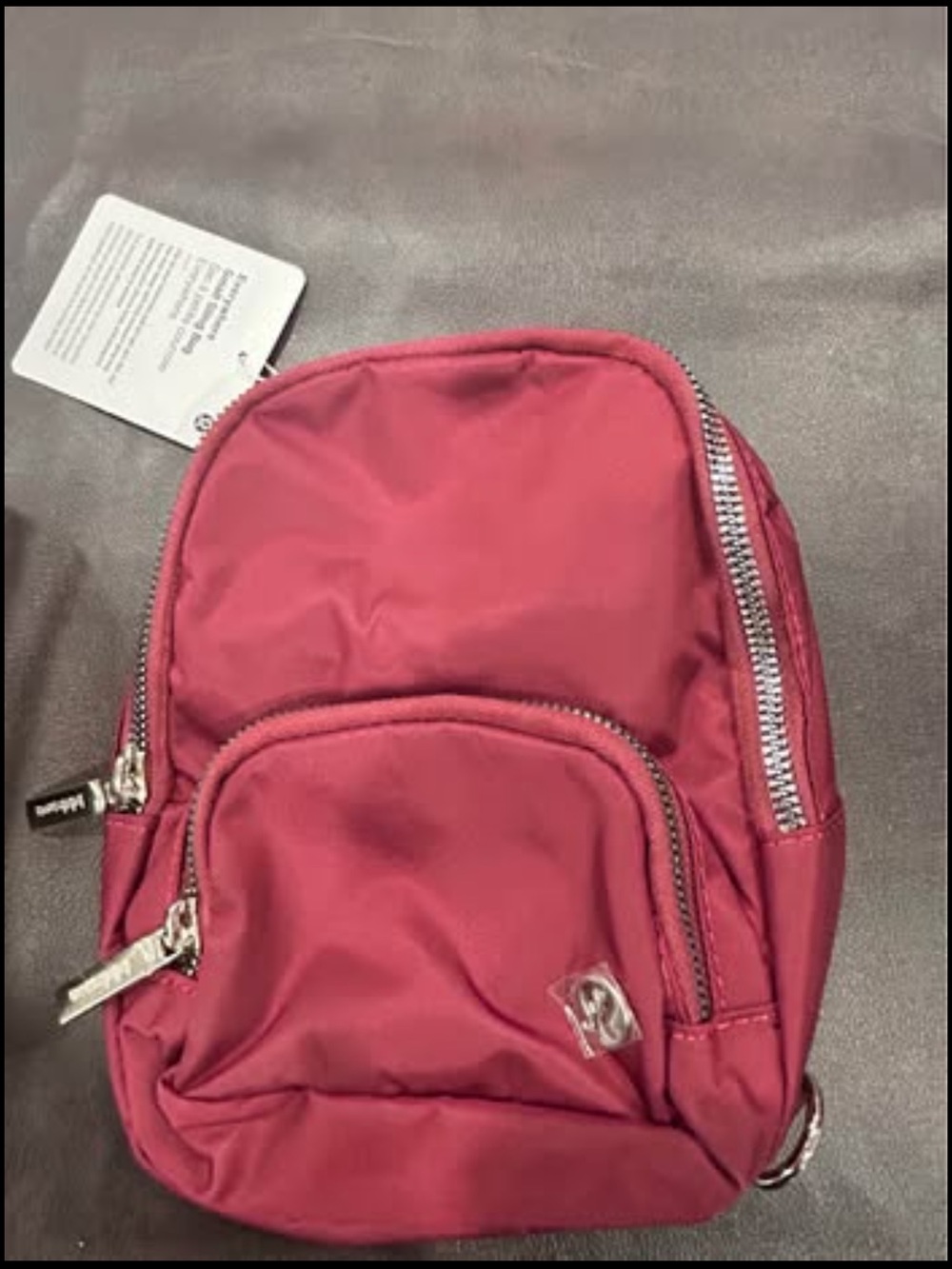 lululemon athletica Burgundy Everywhere Small Sling Bag